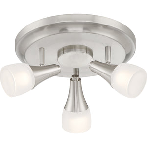 Crofton Flush Mount Brushed Nickel