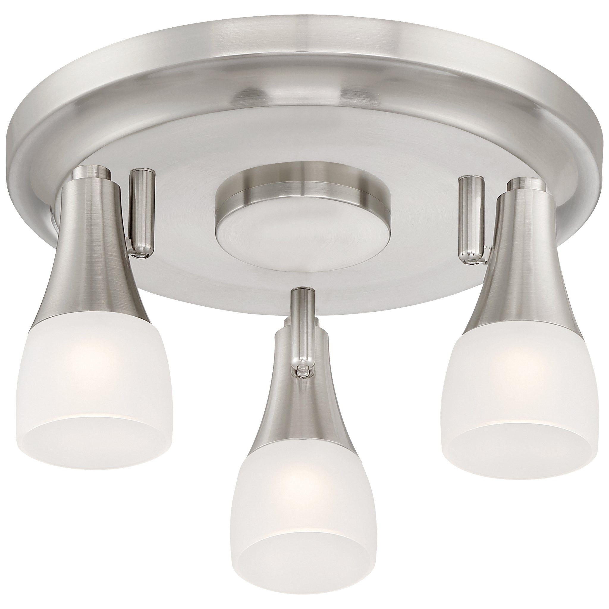 Crofton Flush Mount Brushed Nickel