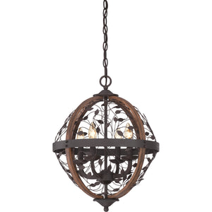 Chamber Pendant Darkest Bronze