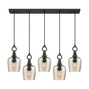 Kendrick Linear Suspension Western Bronze