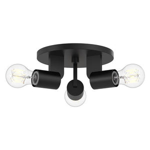 Claire 3-Light 10" Semi Flush Mount