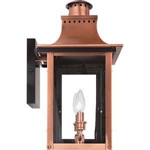 Chalmers Outdoor Wall Light Aged Copper