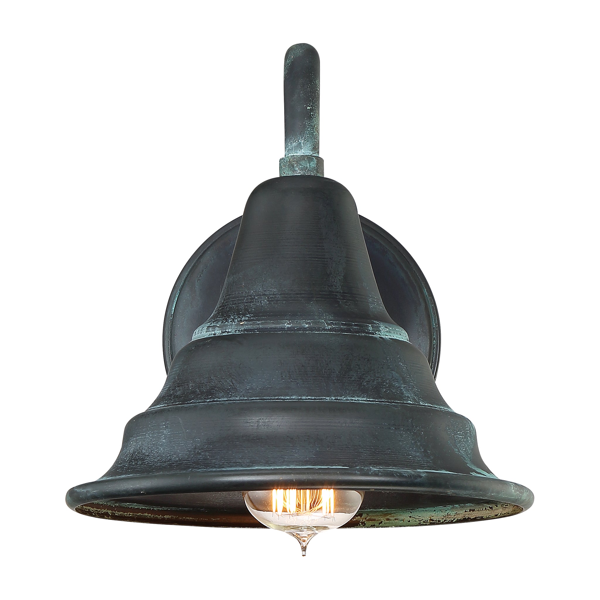 Carmel Outdoor Wall Light Aged Verde