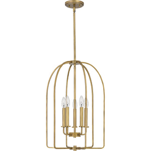 Cornell Pendant Weathered Brass