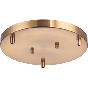 Multi Ceiling Canopy Line Voltage Part & Accessory Aged Gold Brass