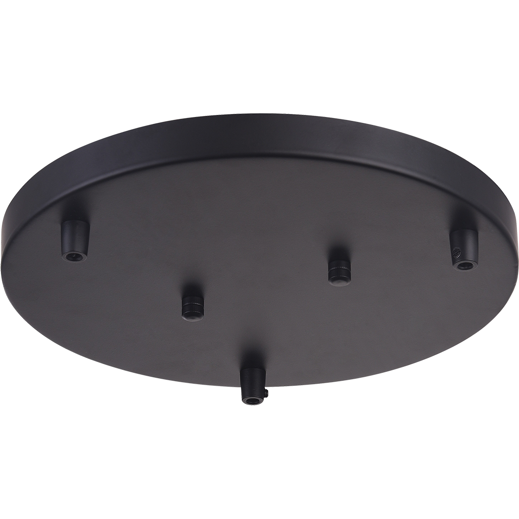 Multi Ceiling Canopy Line Voltage Part & Accessory Black