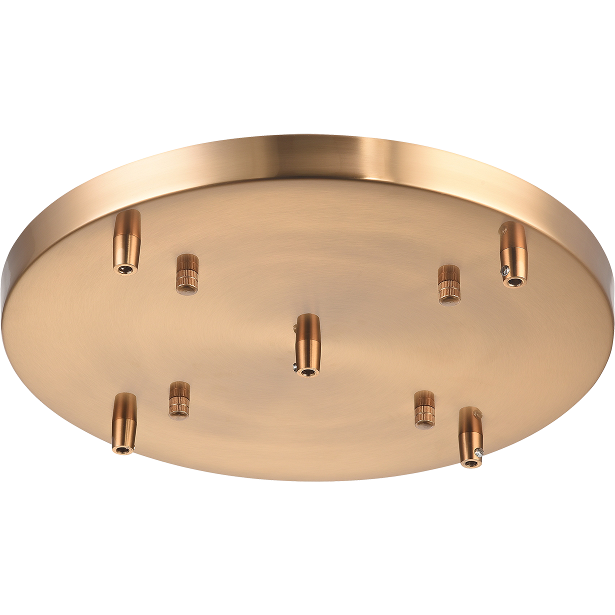 Multi Ceiling Canopy Line Voltage Part & Accessory Aged Gold Brass