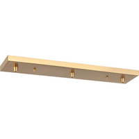 3-Light Line Voltage Canopy