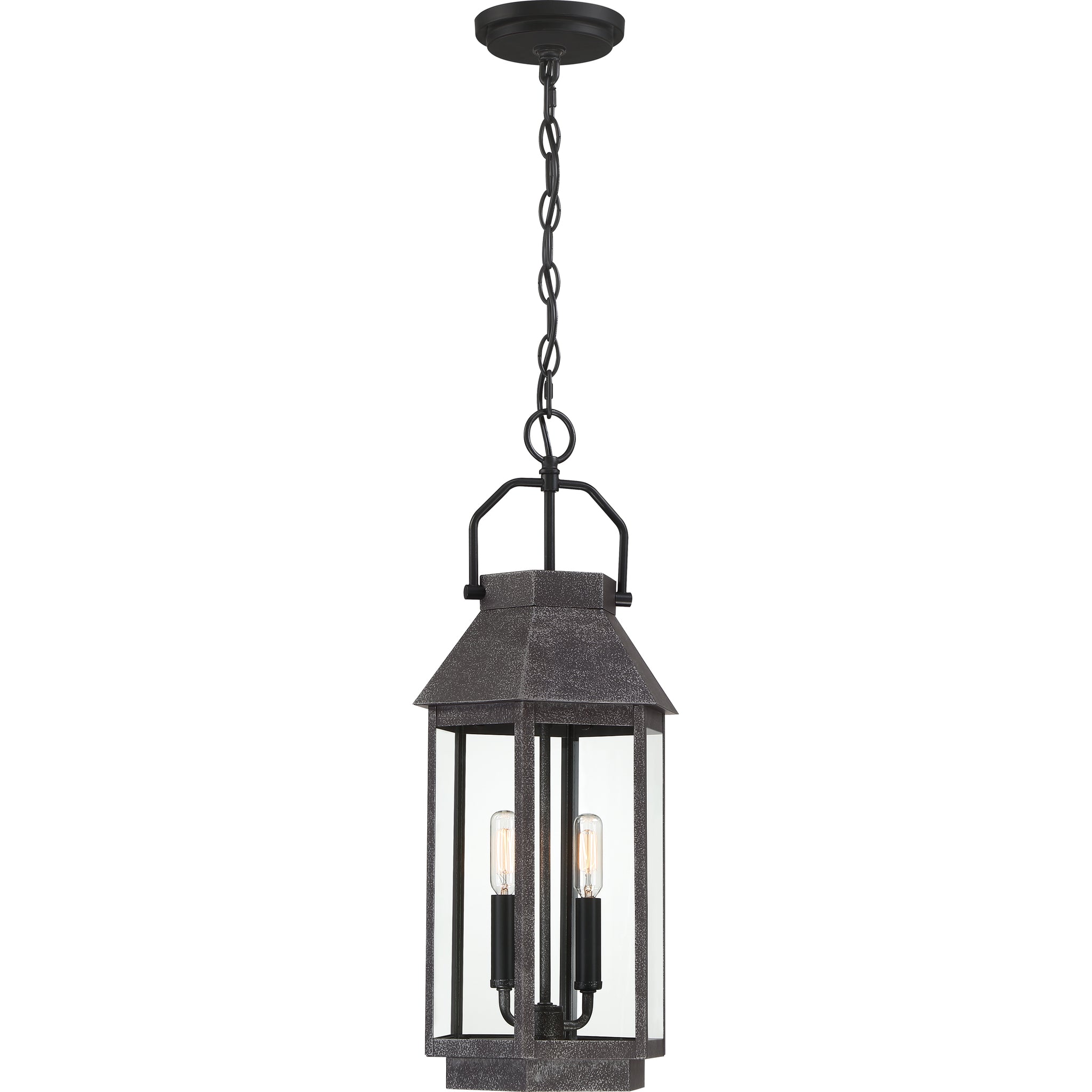 Campbell Outdoor Pendant Speckled Black