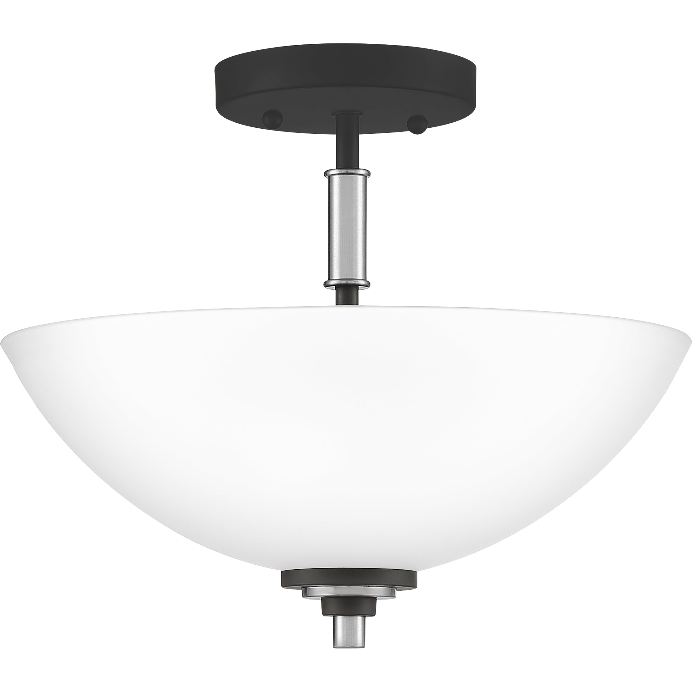 Conrad Semi Flush Mount Brushed Nickel