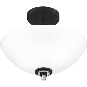 Conrad Semi Flush Mount Brushed Nickel