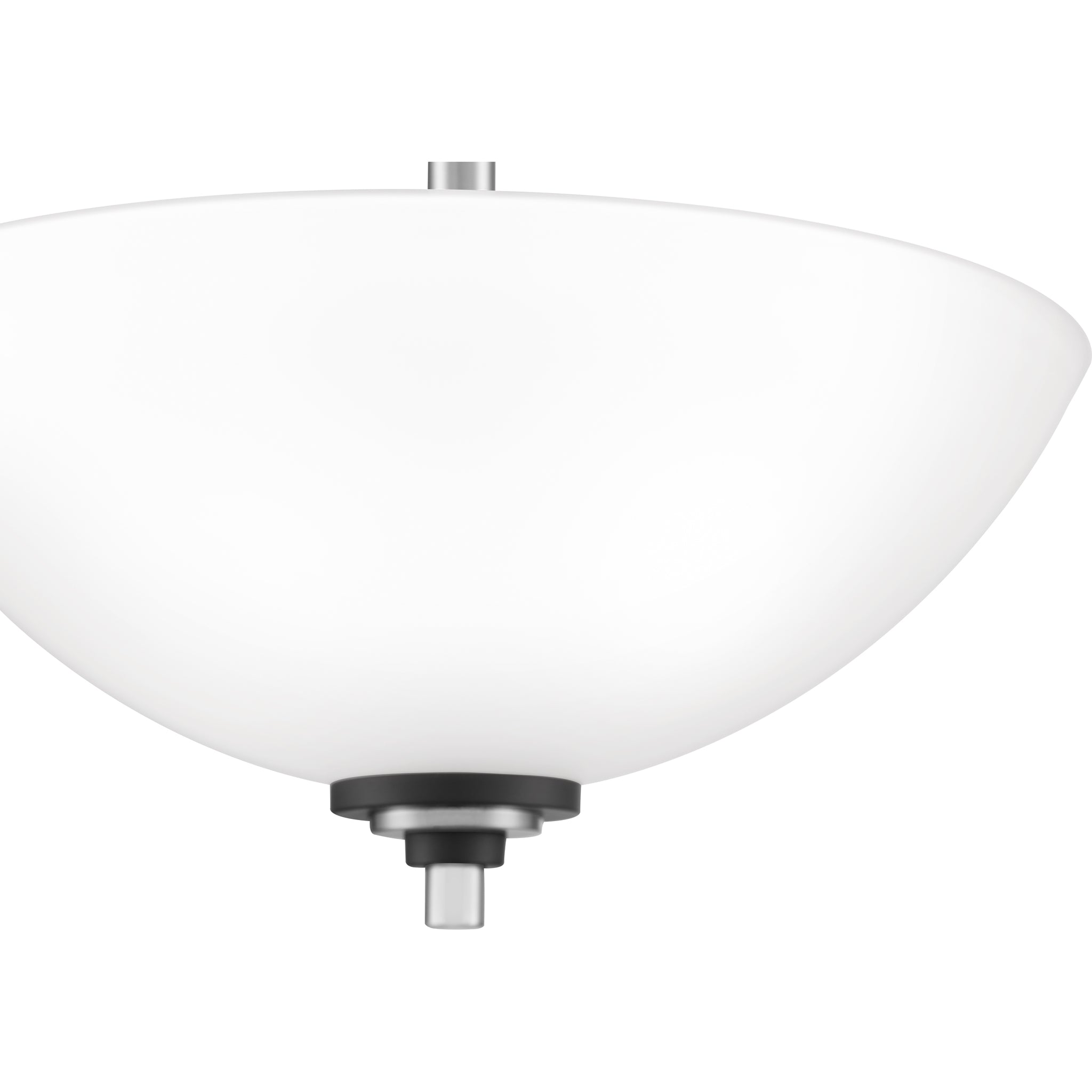 Conrad Semi Flush Mount Brushed Nickel