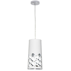 Cutouts Mini Pendant White/Silver | 691