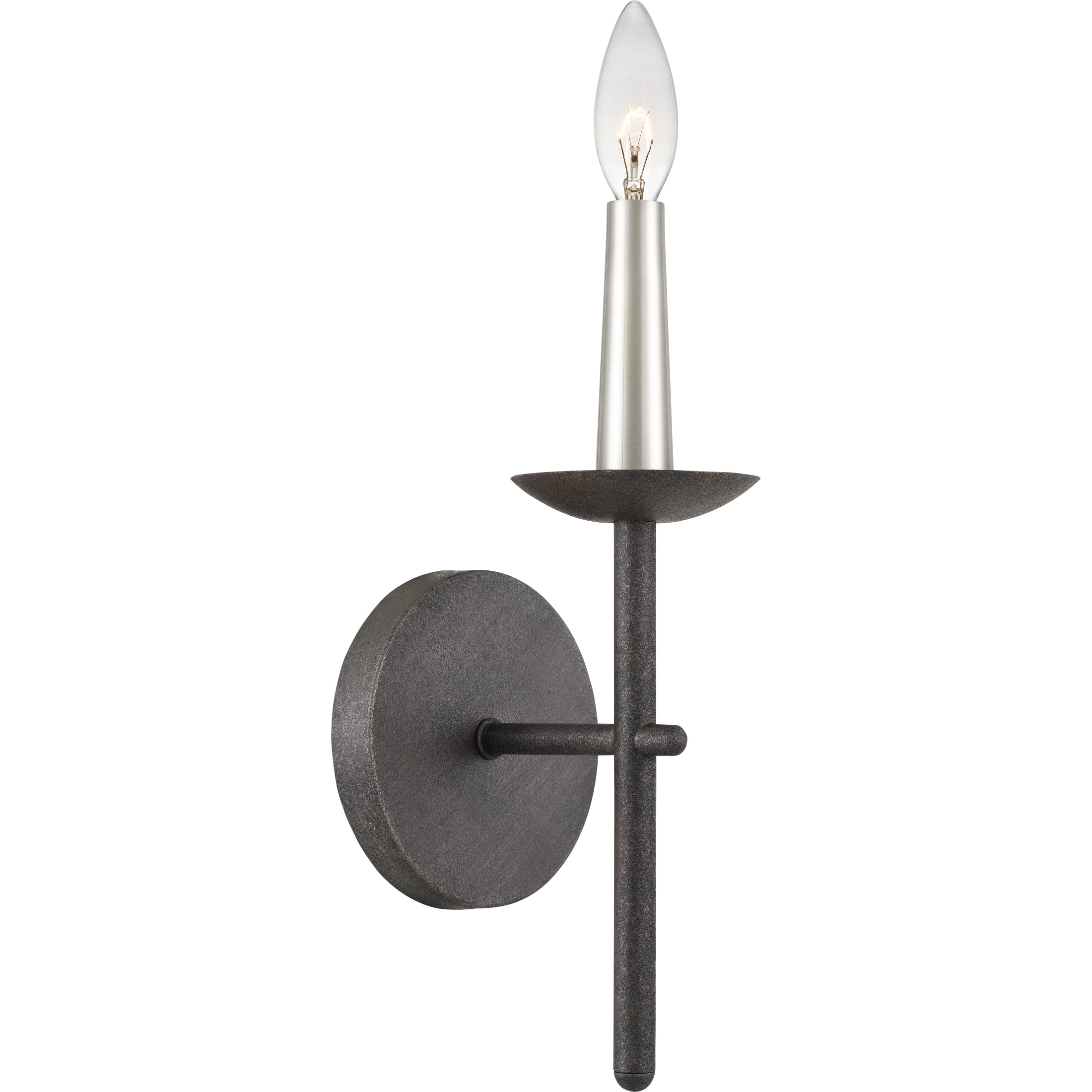 Cutler Sconce Rustic Black