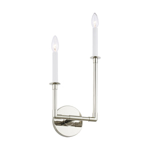 Bayview Sconce Polished Nickel