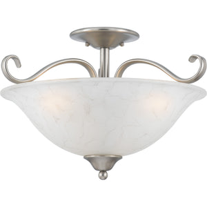 Duchess Semi Flush Mount Antique Nickel