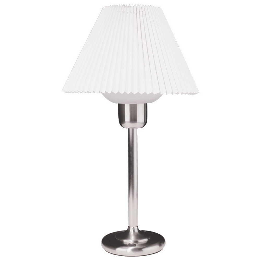 Table Lamp Satin Chrome