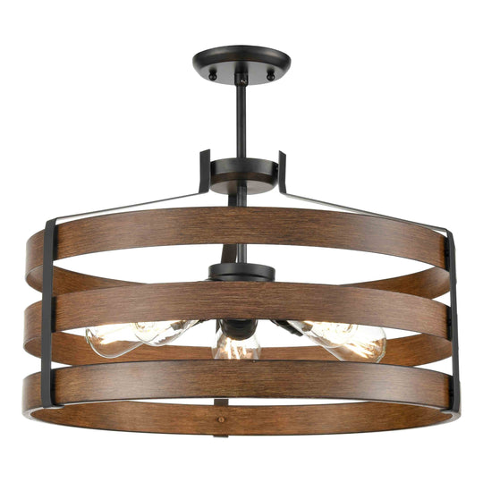 Fort Garry Semi Flush Mount