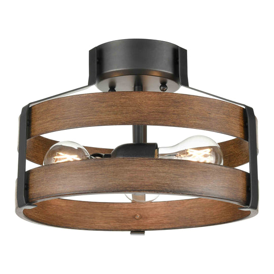 Fort Garry Semi Flush Mount