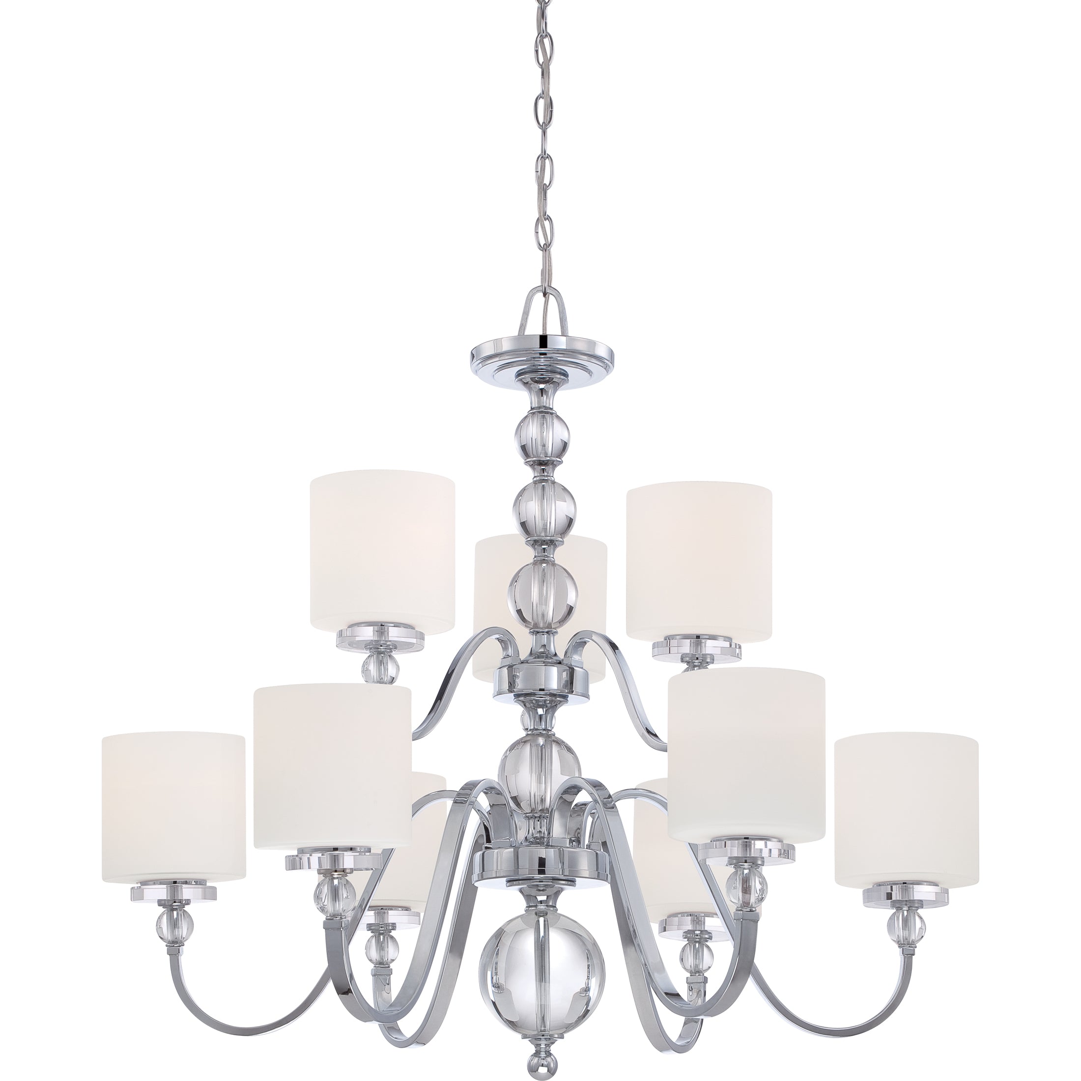 Downtown Chandelier Polished Chrome