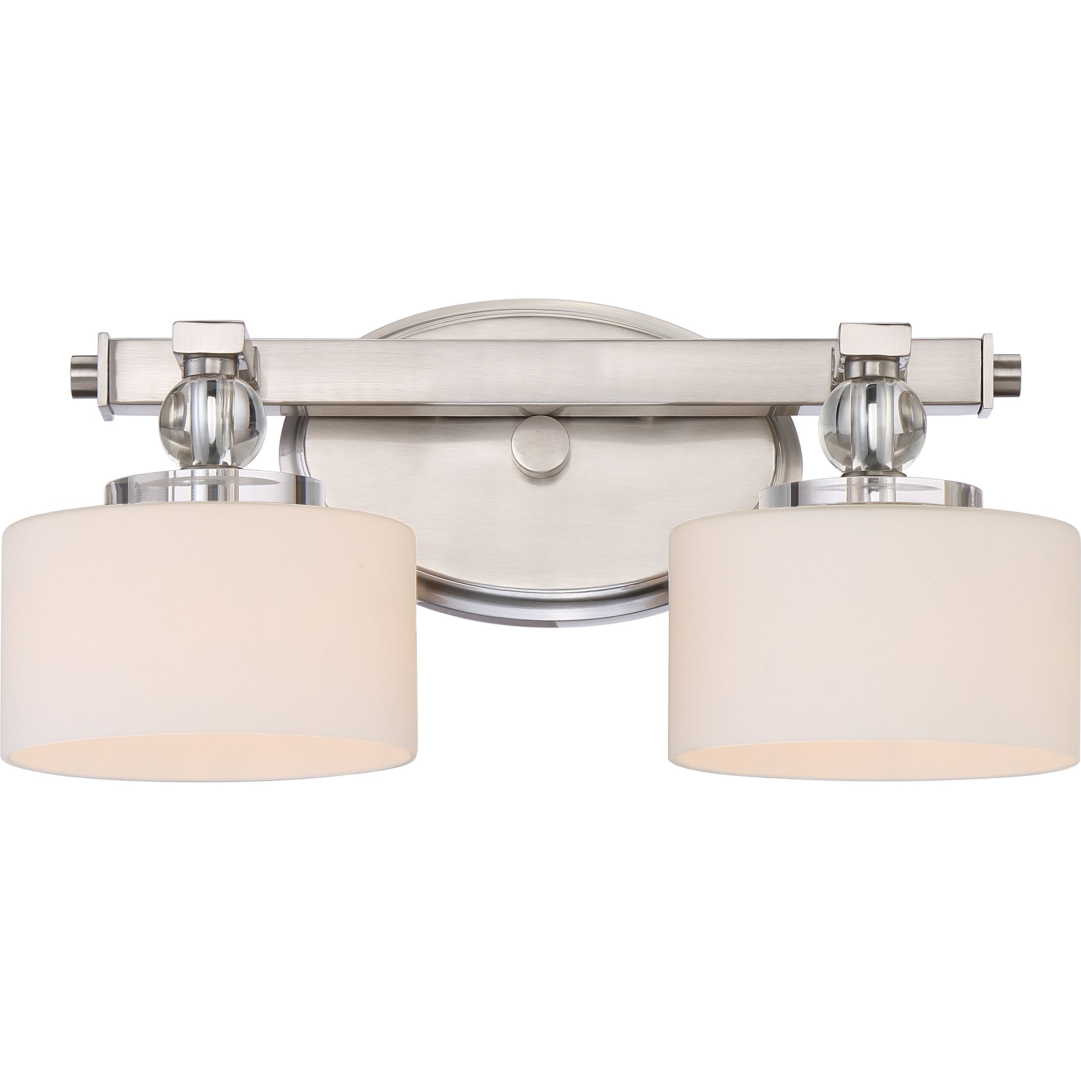 Downtown Vanity Light Brushed Nickel