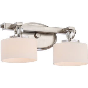 Downtown Vanity Light Brushed Nickel