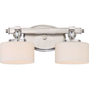 Downtown Vanity Light Brushed Nickel