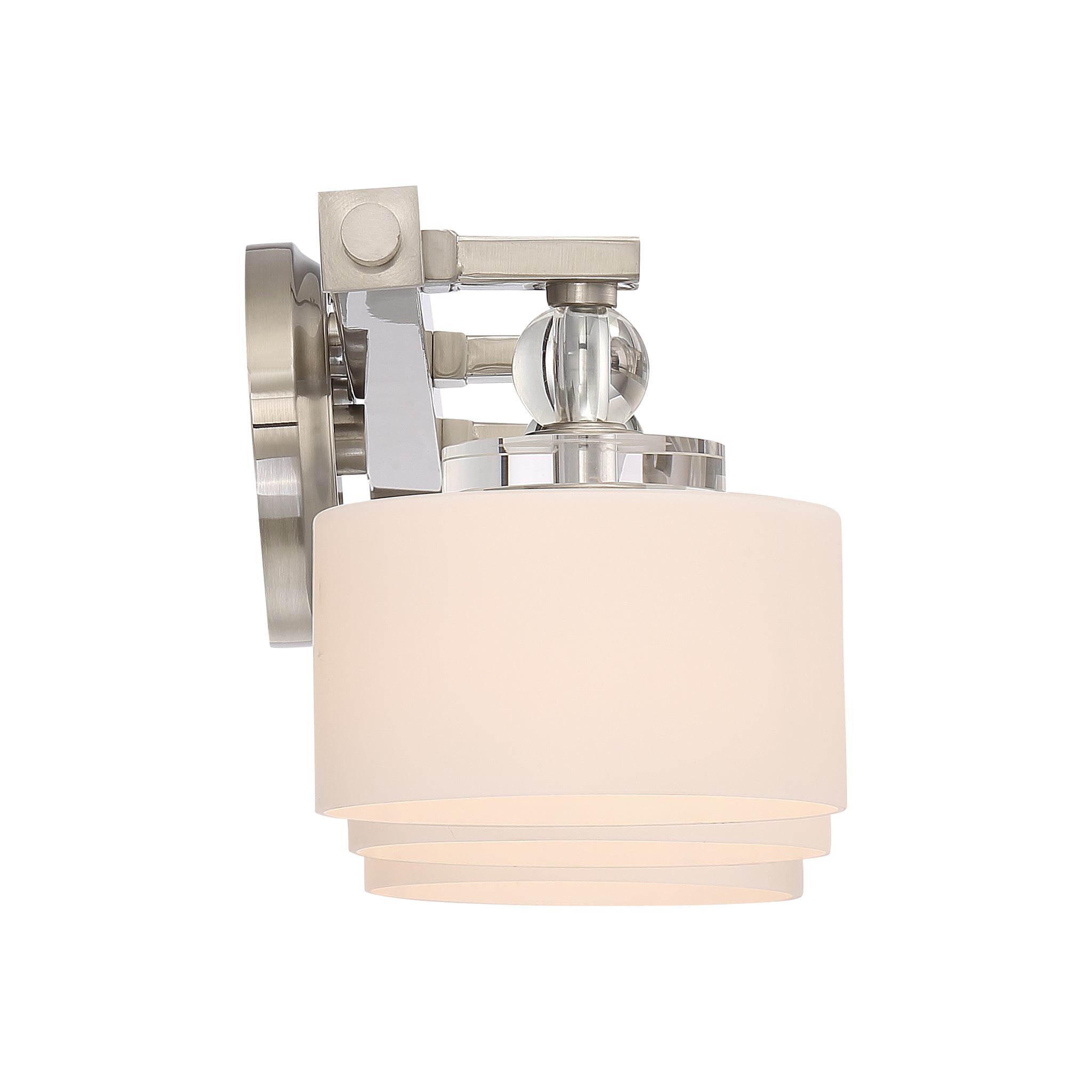 Downtown Vanity Light Brushed Nickel