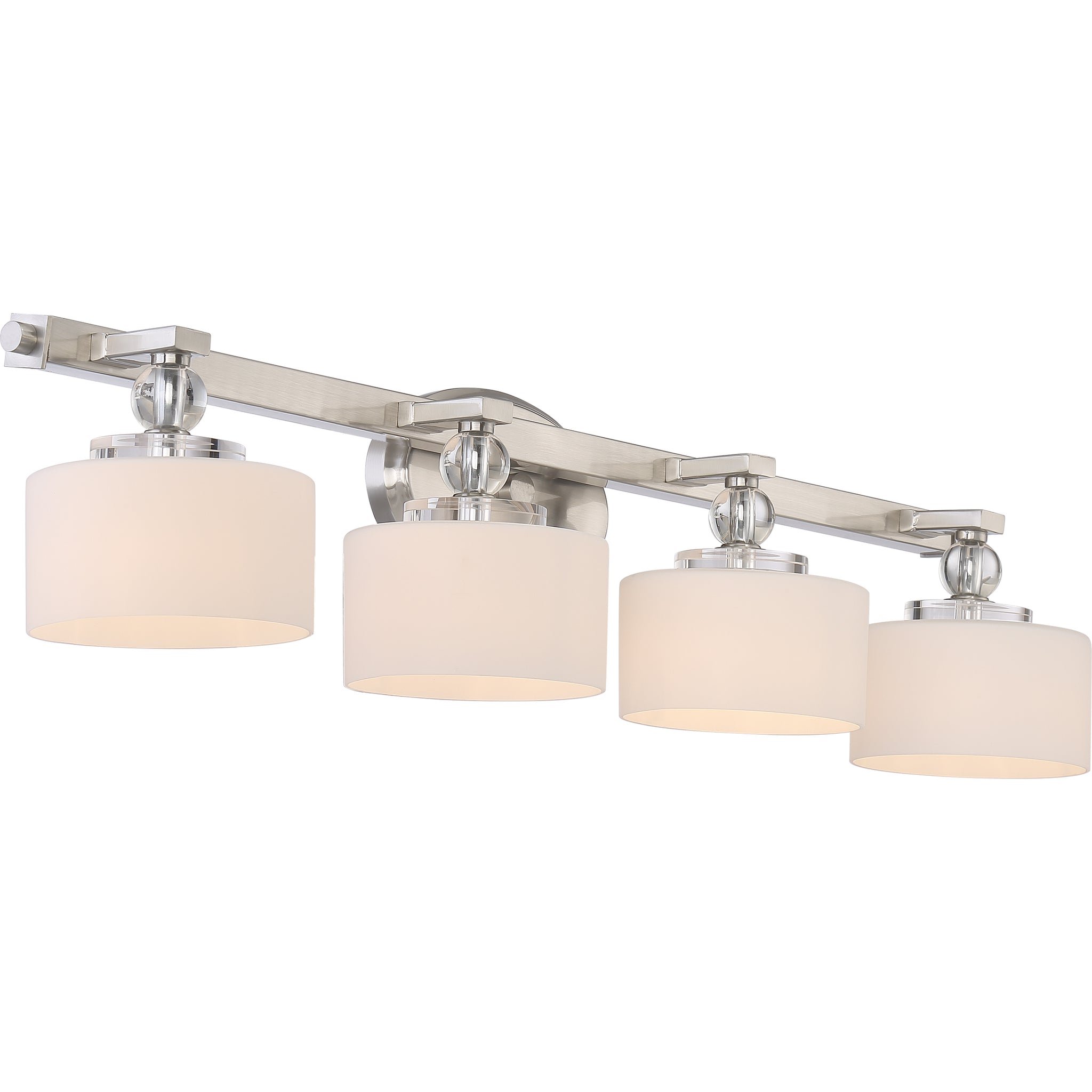 Downtown Vanity Light Brushed Nickel