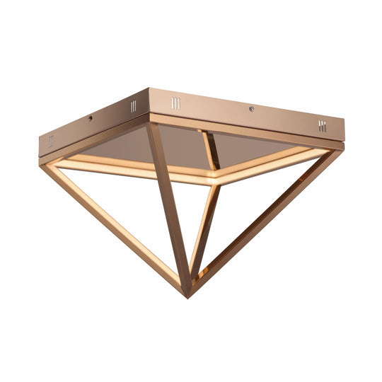 Pyramid Flush Mount