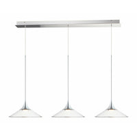 Cono LED 3-Light Linear Suspension