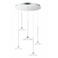 Cono LED 5-Light Pendant