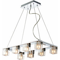 Blocs 8-Light Linear Suspension