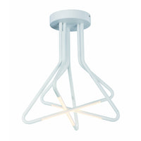 Triad LED Semi Flush Mount