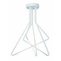 Triad LED Semi Flush Mount