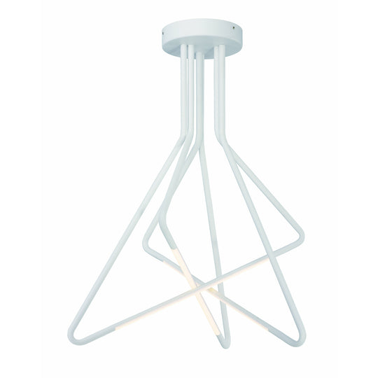 Triad LED Semi Flush Mount