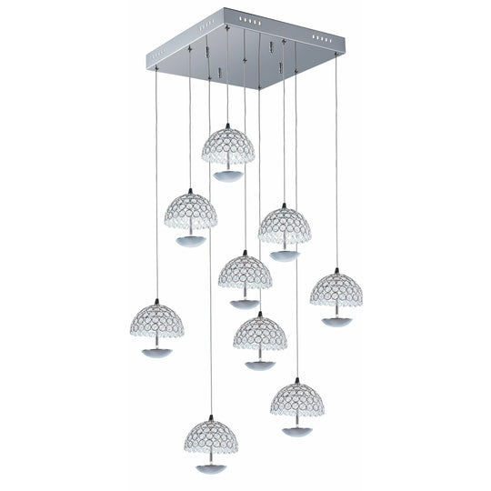 Parasol 9-Light LED Pendant