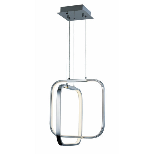 Squared LED Pendant