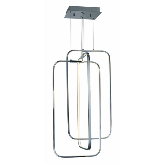 Squared LED Pendant