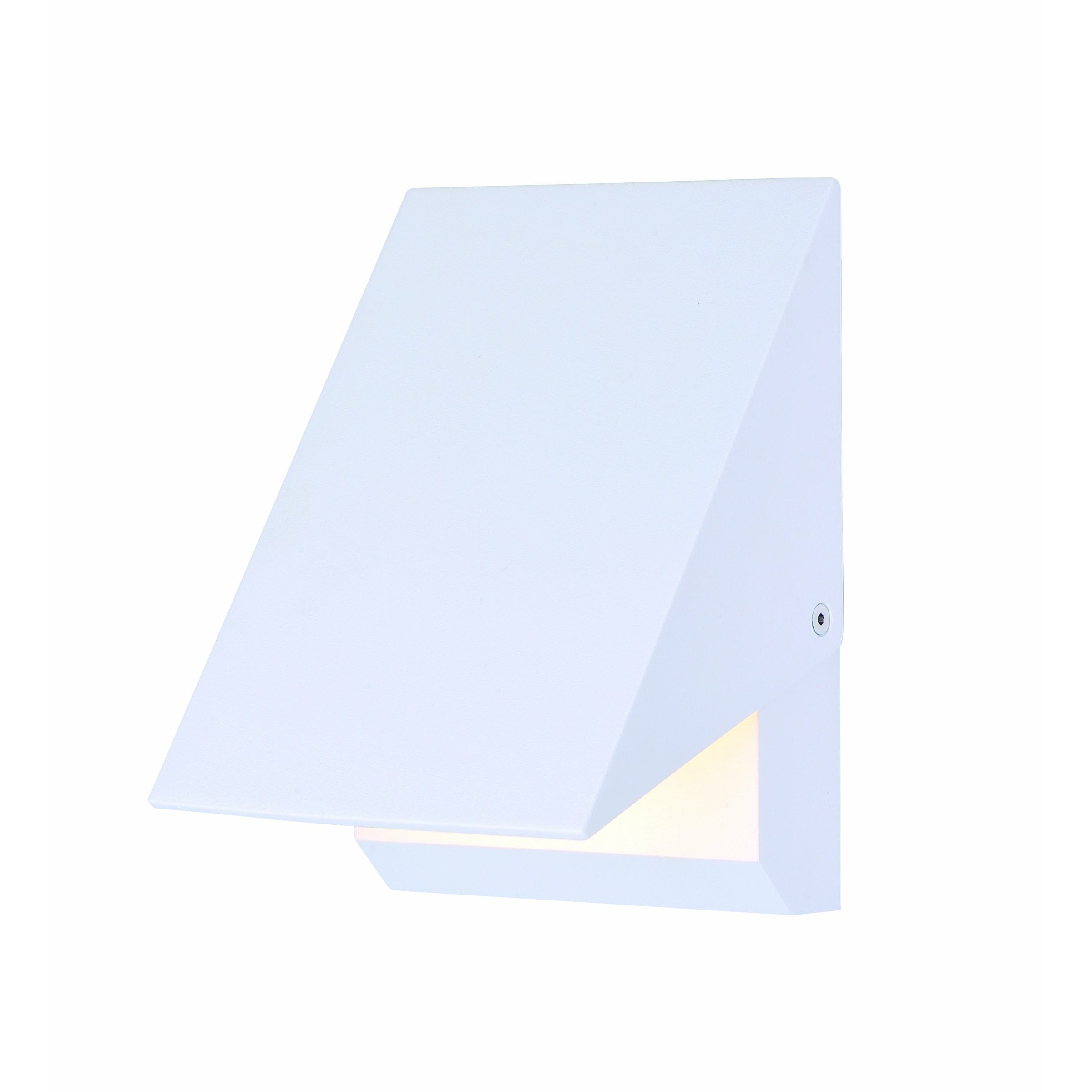 Alumilux Tilt Outdoor Wall Light White