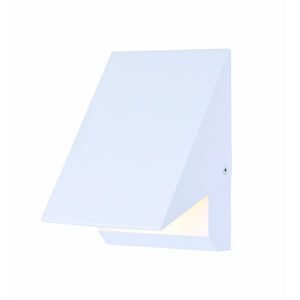 Alumilux Tilt Outdoor Wall Light White