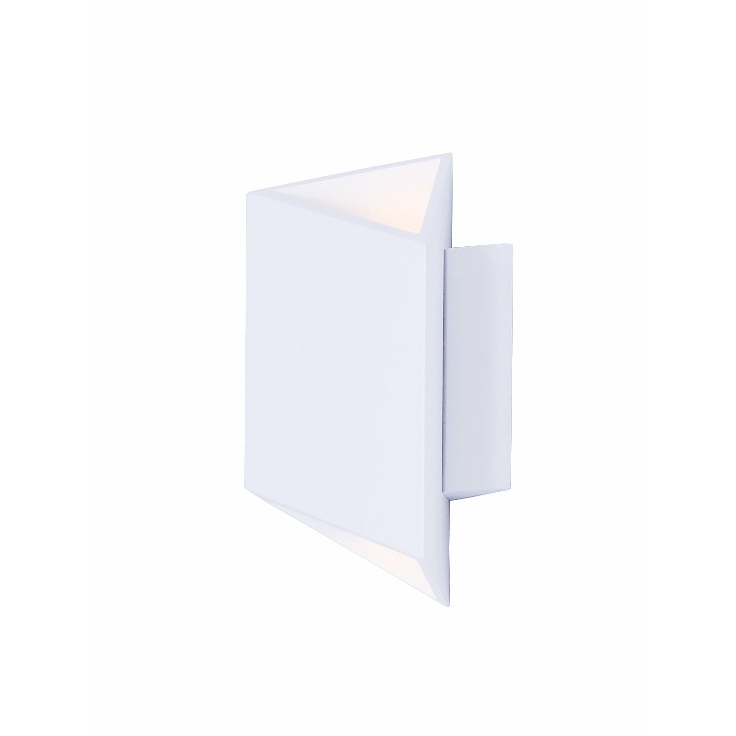 Alumilux Facet Outdoor Wall Light White