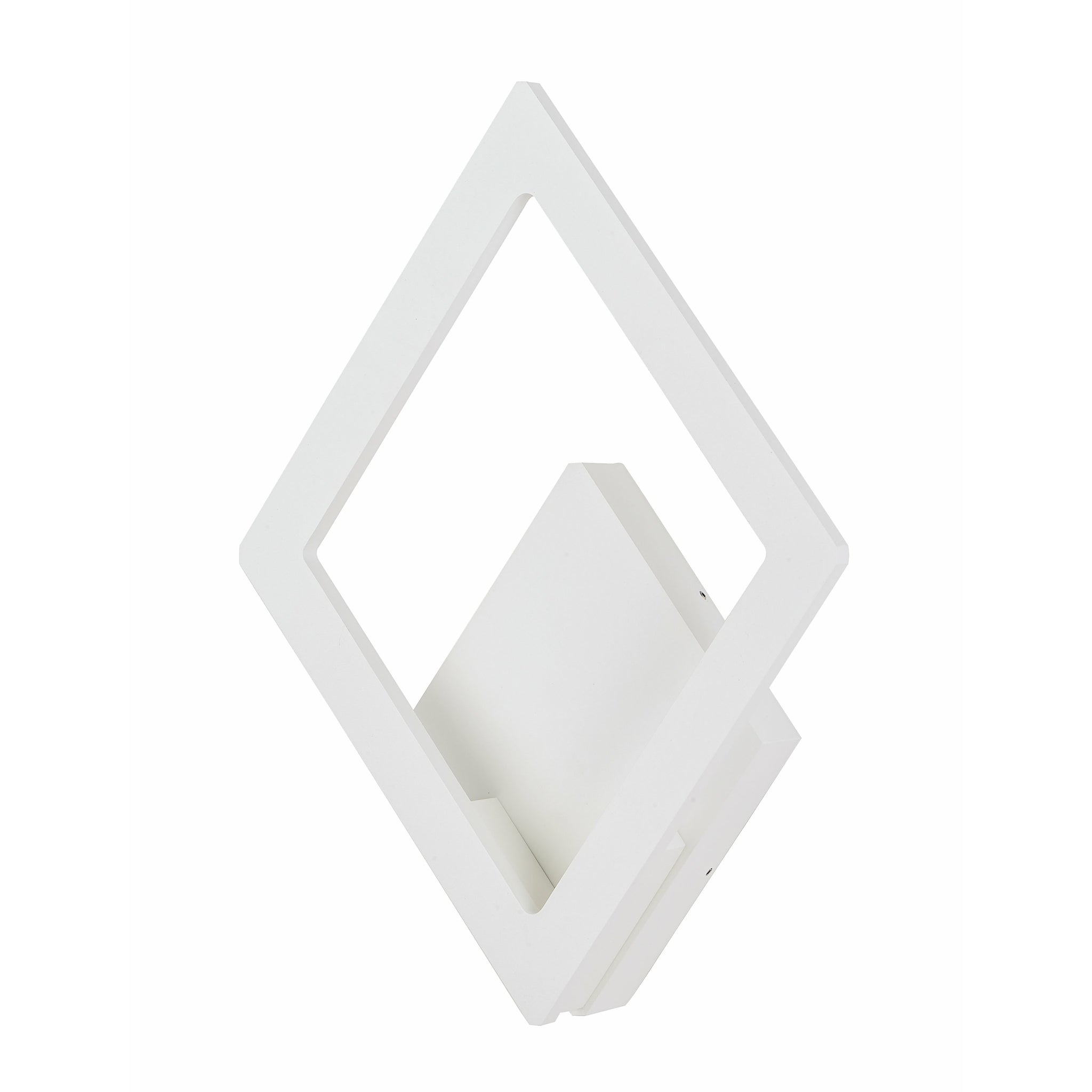 Alumilux Rhombus Outdoor Wall Light White