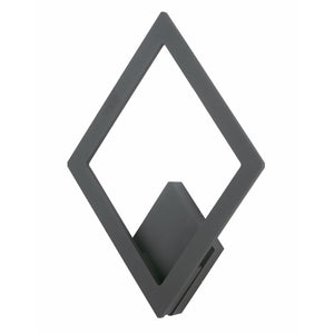 Alumilux Rhombus Outdoor Wall Light Bronze