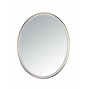 Mirror Lighted Mirror Anodized Bronze