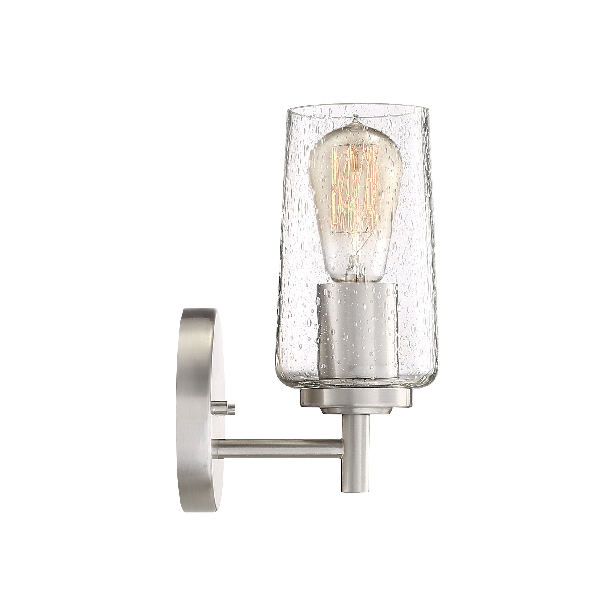 Edison Sconce Brushed Nickel