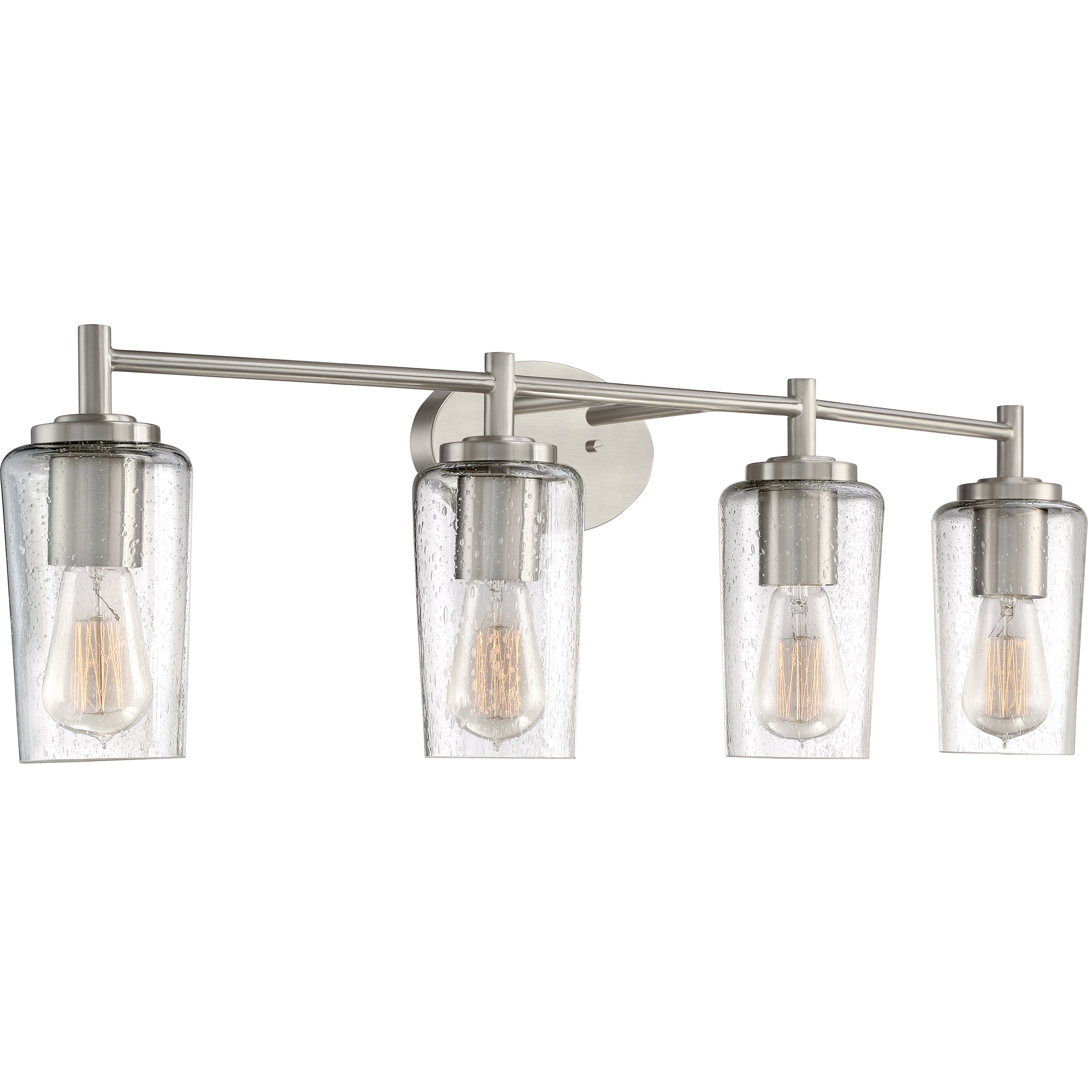 Edison Vanity Light Brushed Nickel