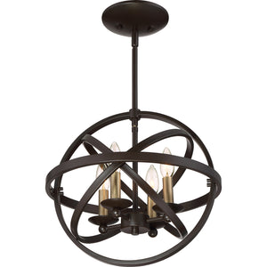 Eons Semi Flush Mount Western Bronze