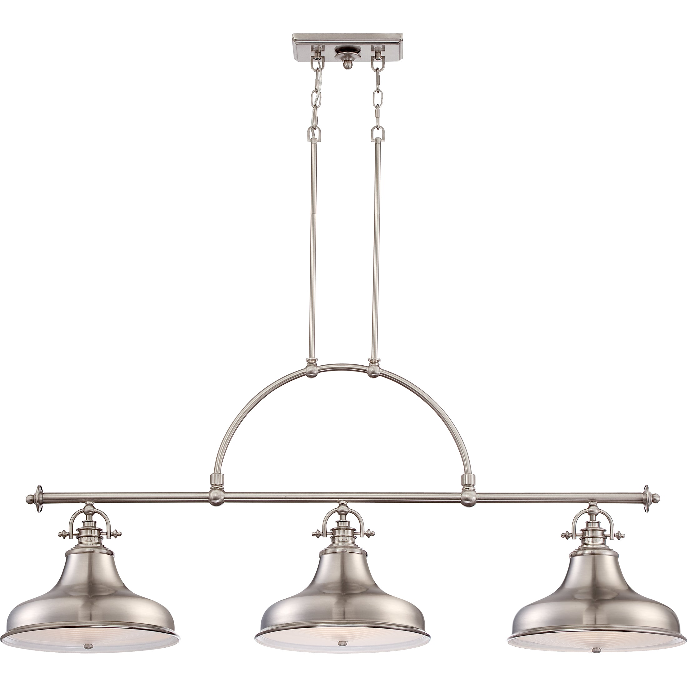 Emery Linear Suspension Brushed Nickel