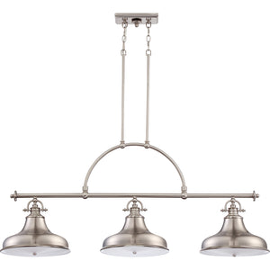 Emery Linear Suspension Brushed Nickel
